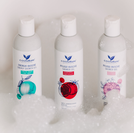 COSNATURE ar Mežrozītēm dušas želeja, 250 ml