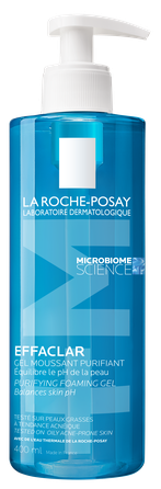 LA ROCHE-POSAY Effaclar mazgāšanās želeja, 400 ml