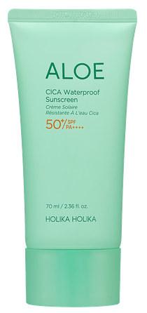 HOLIKA HOLIKA Aloe Cica Waterproof Sunscreen SPF50+ saules aizsargkrēms, 70 ml