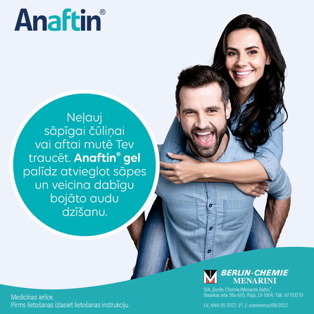 ANAFTIN  Gel gels smaganām, 8 ml