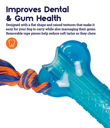 PETSTAGES Orka Bone Zila L rotaļlieta, 1 gab.