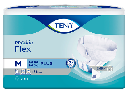 TENA Flex Plus M autiņbiksītes, 30 gab.