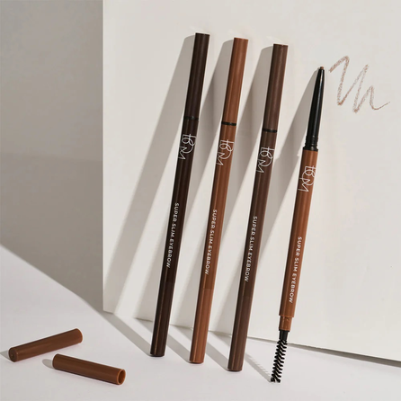 BOM Super Slim Eyebrow 03 Taupe Brown uzacu zīmulis, 0.1 g