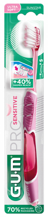 GUM Pro Sensitive zobu birste, 1 gab.
