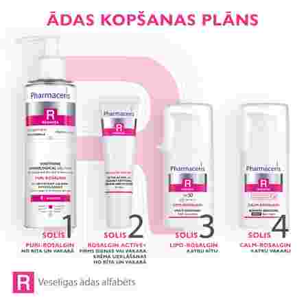 PHARMACERIS R SPF 30 Lipo-Rosalgin sejas krēms, 30 ml