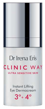 CLINIC WAY  3+4 Lifting acu krēms, 15 ml
