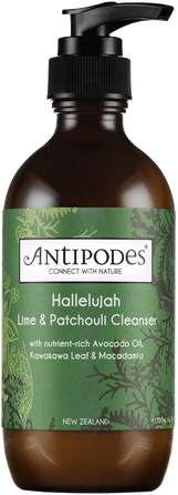 ANTIPODES Hallelujah Lime & Patchouli līdzeklis sejas mazgāšanai, 200 ml