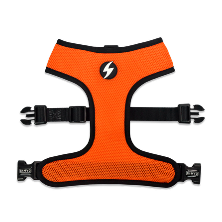 DASHI Stripes3 Orange&Black Neo Mesh  S iemaukti, 1 gab.