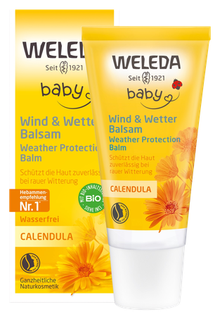 WELEDA Baby Kliņģerīšu aizsargkrēms skarbos laika apstākļos, 30 ml