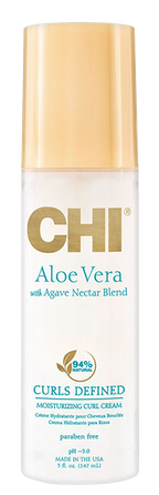 CHI Aloe Vera Moisturizing Curl matu krēms, 147 ml
