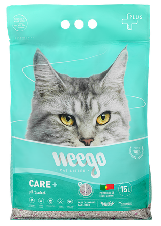 WEEGO Care+ cementējošās smiltis kaķiem, 15 L