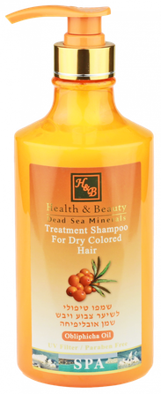 HEALTH&BEAUTY Dead Sea Minerals Sea buckthorn oil šampūns, 780 ml