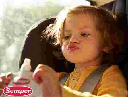 SEMPER Frukt Mums Persiku, Ābolu, Banānu (No 6 Mēn.) biezenis, 110 g