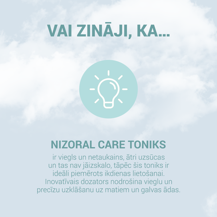 NIZORAL Care Galvas Ādas toniks, 100 ml