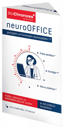 BIOCHRONOSS NeuroOFFICE kapsulas, 30 gab.