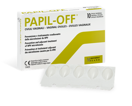 PAPIL-OFF vaginālās lodītes, 10 gab.
