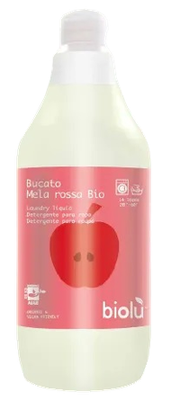 BIOLU Ar Sarkanajiem Āboliem, Ekoloģisks šķidrais veļas mazgāšanas līdzeklis, 1000 ml