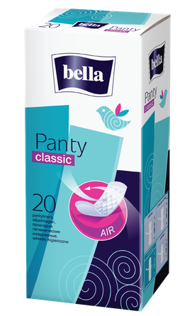 BELLA Panty Classic ikdienas ieliktnīši, 20 gab.