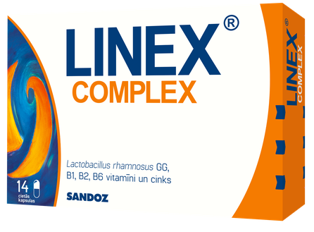 LINEX Complex kapsulas, 14 gab.