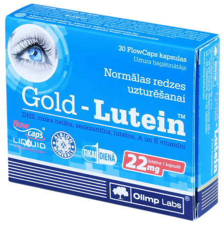 OLIMP LABS Gold-Lutein kapsulas, 30 gab.
