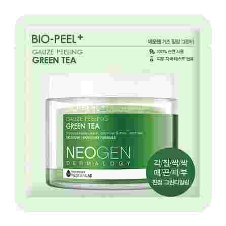 NEOGEN Dermalogy Bio-Peel Gauze Peeling - Green Tea pīlinga spilventiņi, 8 gab.