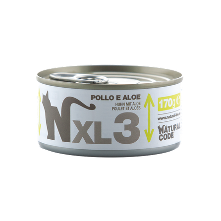 NATURAL CODE XL3 Vista Un Alveja mitrā barība, 170 g