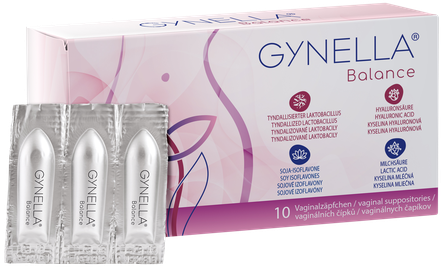 GYNELLA Balance vaginālās svecītes, 10 gab.