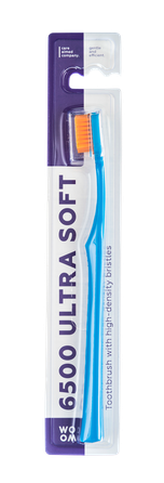 WOOM 6500 Ultra Soft zobu birste, 1 gab.