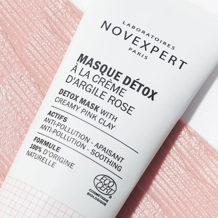 NOVEXPERT  Magnesium Detox with Creamy Pink Clay sejas maska, 75 ml