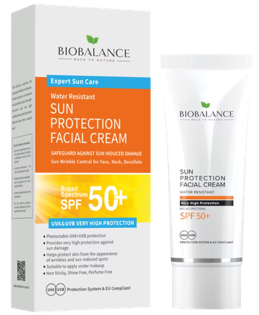 BIOBALANCE Sun Protection SPF 50+ sejas krēms, 75 ml