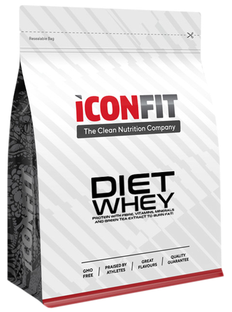 ICONFIT Diet Whey - Vanilla pulveris, 1000 g