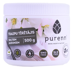 PURENN Balinātājs Baltiem Audumiem traipu tīrītājs, 500 g