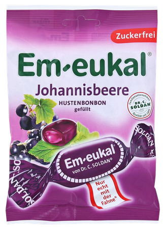 DR. SOLDAN Blackcurrant karameles bez cukura, 75 g