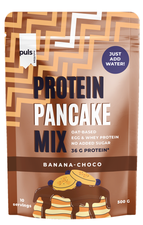 PULS NUTRITION Protein Pancake Banana-Choco maisījums, 500 g