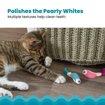 CATSTAGES Catnip Chew Mice rotaļlieta, 1 gab.