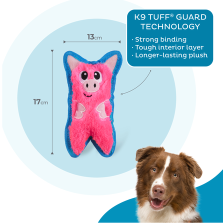 OUTWARD HOUND Durablez Snake, Zila, L rotaļlieta, 1 gab.