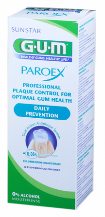 GUM Paroex 0,06% CHX mutes skalojamais līdzeklis, 500 ml