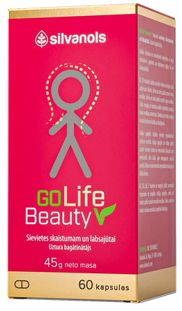 SILVANOLS GoLife Beauty V kapsulas, 60 gab.