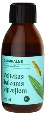 DR. PAKALNS elpceļiem Ceļtekas balzams, 120 ml