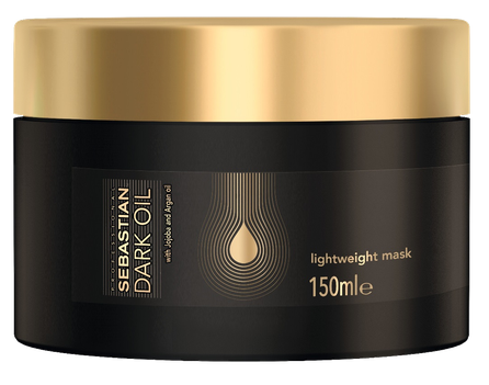 SEBASTIAN Dark Oil nogludinoša maska matiem, 150 ml