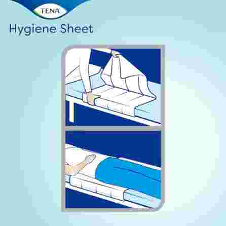TENA Hygiene Sheet 210x80 cm paladziņi, 1 gab.