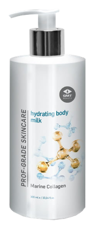 GMT BEAUTY Jūras kolagēna un Zaļās tējas mitrinošs ķermeņa pieniņš, 300 ml
