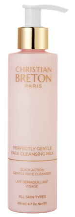 CHRISTIAN BRETON Perfectly Gentle Face attīrošs pieniņš, 200 ml