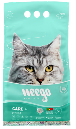 WEEGO Care+ cementējošās smiltis kaķiem, 5 L