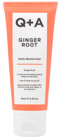 Q+A Ginger Root Daily mitrinātājs, 75 ml