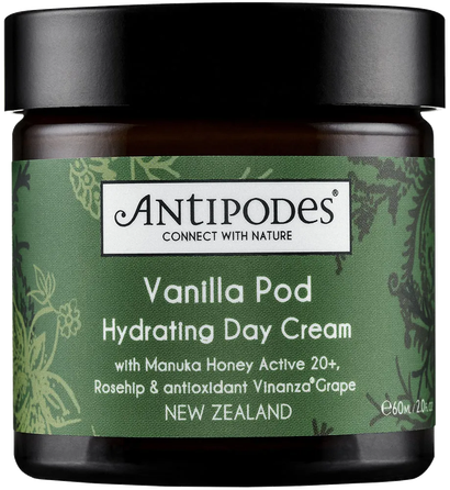 ANTIPODES Vanilla Pod Hydrating Day sejas krēms, 60 ml