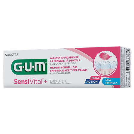 GUM SensiVital+ zobu pasta, 75 ml