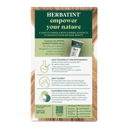 HERBATINT 8D Light Golden Blonde matu krāsa, 170 ml