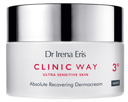 CLINIC WAY  3 Rejuvenation nakts sejas krēms, 50 ml