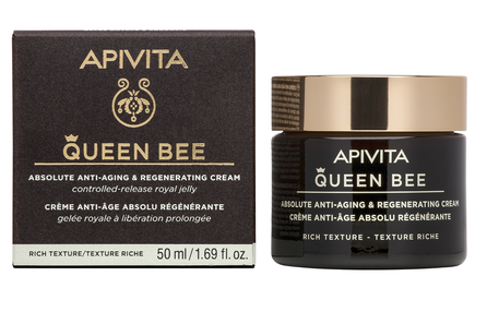 APIVITA Queen Bee Rich sejas krēms, 50 ml